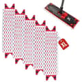 5-pak mopperefill til Vileda Ultramax XL, mikrofiber refill moppe, moppesæt, til gulvrengøring