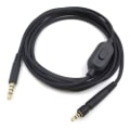 Miniatyrbilde 1 av 10: for Sennheiser- G4ME ONE GAME ZERO GSP350 500 600 stereo lydkabel Enkelt pluggversjon Single plug version