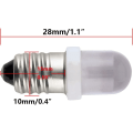 Miniatyrbillede 3 af 3: 10 stk. E10 12V Spot LED-pære Lamper Varm hvid