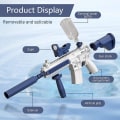 Miniatyrbilde 3 av 6: Elektrisk vannpistol for voksne Automatisk sprøytevannpistoler Soaker Squirt Summer Squirt Shooter Gun Toy Svømmebasseng Strandvannsleker pink