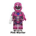Miniatyrbillede 2 af 5: 7 stk./sæt Power Rangers byggeklodser Minifigurer Legetøj Samling Børn Fans Actionfigurer Samleobjekt Gave