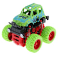 Miniatyrbillede 4 af 5: Frictionsdrevet Monster Truck Inertia Bil Stor Dæk Hjul Lastbil Legetøj Til Børn