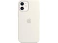 Silikondeksel med MagSafe for iPhone 12 Mini White