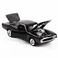 Miniatyrbild 1 av 5: 1:32 Snabb och Furious Dodge Sportbil Modell Simulering Bilmodell Legering Leksaker black