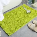Miniatyrbillede 4 af 5: Chenille bademåtte blød shaggy og behagelig superabsorberende og tyk skridsikker Default Gray