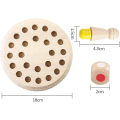 Miniatyrbillede 3 af 5: Memory Match Stick Chess, Træspil, Træhukommelsesskak, Hukommelsesskak Træ, Hukommelsesskak Læringsspil, Hukommelsesskak, Bærbart Skak