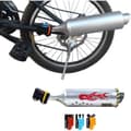 Cykeludstødningsrør, Turbo Udstødningssystem, Motorcykel Lydsystem, Turbo, Mu