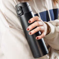 Miniatyrbillede 2 af 5: Vakuum Kaffetermos med Flip Låg, Rejsekrus Genanvendelig Lækagesikker Kaffekop Vandflaske til varme og kolde drikke (451ML)