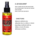 Pikkukuva 2 / 3: Walker Tape 4FL.OZ(118ml) C-22 hiustenpoistoaine teippiliima-aineille teippipidennyksille/Toupé/vahva kaksipuolinen teippi 2 bottles