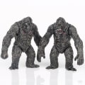 Miniatyrbild 3 av 4: 8 Godzilla vs. King Kong leksaksmodeller, King of Monsters leksaker, rörlig dockmodell leksak, pojkleksak