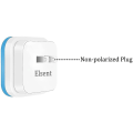 Miniatyrbilde 3 av 5: [Pakke med 4] Plug In Led Lys Blå Nattlys Med Skumring Til Morgen Sensor, Automatisk På/Av - Perfekt For Trapper, Gang Og Kjøkken C