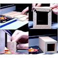Miniatyrbilde 5 av 6: 45 graders lås miter fres, 8 mm, aplus trebearbeiding fres, sporfres, tappfres Hy