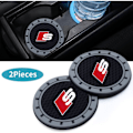 Miniatyrbillede 6 af 7: Audi S-Line Bilkopholder, Kopholder til Audi S-Line S1 S4 S3 S4 S5 S6 S7 S8 SQ4 SQ5 SQ7 SQ8, Skridsikker Bilkopholder Indlæg #NAME?