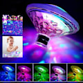 Miniatyrbillede 3 af 5: Flydende pool LED-rørlyslampe til badekar, diskotek, dam, svømmebassin, børnebadekarlegetøj, 7 tilstande, assorterede farver, batteridrevet