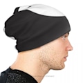 Miniatyrbillede 4 af 4: Hue Bonnet - Mænd og Kvinder Tynd Hue Yin Yang Symbol Efterår Forår Varm Hue Design Huer Beanies Huer