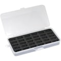 Miniatyrbilde 1 av 7: Bobbinholder Oppbevaringsboks, Syboks Trådarrangør Holder 30stk Bobbiner Tomme Bobbiner Spoler Boksarrangør, Bobbin Boksarrangør (Kun Boks)