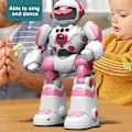 Miniatyrbild 4 av 5: AI Röstrobot för Barn, Musikdans & RC Programmerbar Leksak Pink
