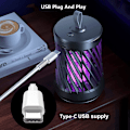 Miniatyrbilde 6 av 7: Insektmiddel, elektrisk myggdreper, myggdreperlampe, insektfelle, hengbar myggdreperlampe