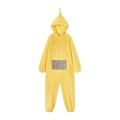 Miniatyrbild 2 av 5: Teletubbies Cosplay Kostymer för Vuxna Unisex, Disi Onesies Lala Cosplay Pyjamas Djursovkläder Jumpsuit Kostym Yellow XL
