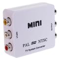 Pal/ntsc/secam til Pal/ntsc Bi-directional TV System Switcher Converter Adapter