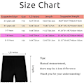 Miniatyrbild 7 av 7: Cykelshorts flickor svart dans Pe shorts barn med spetskant sport 2-10 år 6 pack 8-10 Years