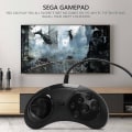 Miniatyrbild 4 av 5: Gamepad Wired 6-key Usb Game Controller Joypad För / Pc / 2 Y1301 / Drive Svart Plast Hy