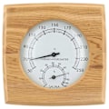 Miniatyrbillede 1 af 5: Træ Sauna Hygrotermometer, Sauna Termometer og Hygrometer, Indendørs Luftfugtighed Temperaturmåling Sauna Rum