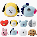 Miniatyrbilde 1 av 2: Bts Bt21 Tata Shooky Rj Plysjleketøy Suga Cooky Putedukke COOKY