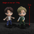 Miniatyrbillede 5 af 5: Bts Idol Group Figur Legetøj Actionfigurer Legetøj Gaver Til Børn Fødselsdag Dekoration
