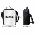 Miniatyrbilde 2 av 4: Wednesday Addams trykk skolesekk barn ryggsekk eller lunsjpose eller pennpose eller tredelt sett for barns gaver Only a Lunch bag