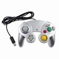 Pikkukuva 1 / 5: Uusi langallinen ohjain Gamecube- ja Wii U -konsoleille silver