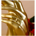 Miniatyrbild 4 av 4: Hemdekor Resin Skulptur Hem Figur Hållande Händer Prydnader Par Bröllop Present Prydnader Gold