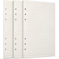 Miniatyrbilde 1 av 5: A5-påfyllingspapir, 3 pakker med 100 GSM tykt påfyllbart papir, 6-hulls fyllinnlegg, løsbladpapir, 135 ark (270 sider) for permbindingsjournal, notatbok