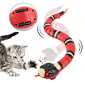 Miniatyrbild 1 av 5: Simulering Smart Sensing Snake Toy, Interaktiv Leksak för Husdjur, Elektrisk Rörlig Lurig Snake Toys