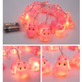 Miniatyrbillede 2 af 5: 1,5 m 10 LED Dinosaur-lysstreng Batteridrevet LED Feelyssstreng Lys til Halloween Jul Thanksgiving Hjem Fest Børn Børneværelse