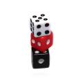 Miniatyrbillede 5 af 5: 50 stk. terninger - Spil terninger - Standard sekssidede terninger - Fødselsdagsfester - Brætspil Black 50 Pcs