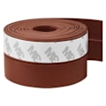 Miniatyrbilde 1 av 5: 3 meter værbestandig tetningslist, silikon dørtetningslist dør, vindu,  (bredde 25mm35mm45mm) Shape3 Brown