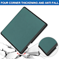 Miniatyrbilde 5 av 5: Deksel for Kindle Scribe 2022 10,2 tommer, multi-foldbar stativ, mykt PU-lær Dark green