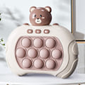 Pikkukuva 7 / 8: Pop It -peli - Pop It Pro Light Up -peli Nopea painallus Fidget -peli Z Brown BROWN BEAR