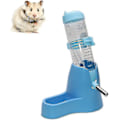 Miniatyrbillede 1 af 5: 3-i-1 Hænge Vandflaske til Hamster, Automatisk Drikkedispenser med Base til Dværg Hamster, Mus, Rotte, Pindsvin - yky