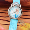 Miniatyrbild 2 av 4: Disney Frozen Elsa Kvartsur för flickor, barn, tecknad film, festgåvor, armbandsklockor Light Blue
