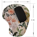 Miniatyrbillede 5 af 5: Tynd Mini Gel Mussemåtte Computer Æstetisk Ergonomisk Mussemåtte Lille Mussemåtte med Håndledsstøtte til