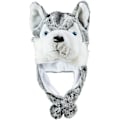 Miniatyrbillede 1 af 4: Husky Timber Wolf Plysdyr Vinterhue Varm Vinter (kort)