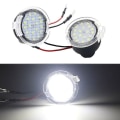 Pikkukuva 2 / 4: 2 kpl 18 Led Under Mirror PuddLe Light För Ford Mondeo S-Max Edge ExpLorer F-150