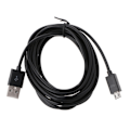 Miniatyrbilde 4 av 11: 283cm/9.28ft Micro USB-strømkabel for PS4-kontrollerlading Kabel Linje Micro USB-ladekabel Svart Svart