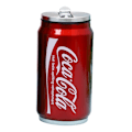 Miniatyrbilde 1 av 5: Kaesi 350ml 500ml rustfritt stål utendørs bil isolert sugerør Cola kan flaske kopp 350ml Red