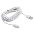 Miniatyrbilde 10 av 11: 283cm/9.28ft Micro USB-strømkabel for PS4-kontrollerlading Kabel Linje Micro USB-ladekabel Svart Svart