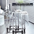 Pikkukuva 4 / 7: Retractable Cup Drying Rack, Drinking Drying Dranier for Glass Bottle Dishes Plastic Mug Tree with Non-slip Bottom For Kitchen Countertop