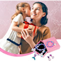 Miniatyrbild 4 av 6: Sjöjungfru Halsband Godis Armband Sjöjungfru Smyckeset för Flickor med Presentask Sjöjungfru Prinsessa Klä Ut sig för Sjöjungfru Fest Dekorationer Födelsedag