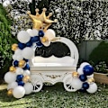 Miniatyrbilde 3 av 4: 6 stk 30 tommers kroneballonger gull